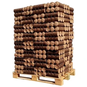 Bois densifié — Feuillus + résineux — Palette de 960 kg